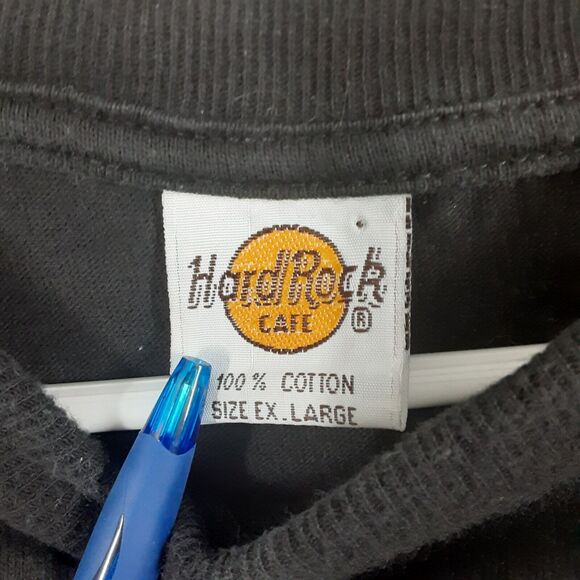 Hard Rock Cafe London Adult Mens Size XL T Shirt Top Black England Travel Tee - Picture 3 of 6